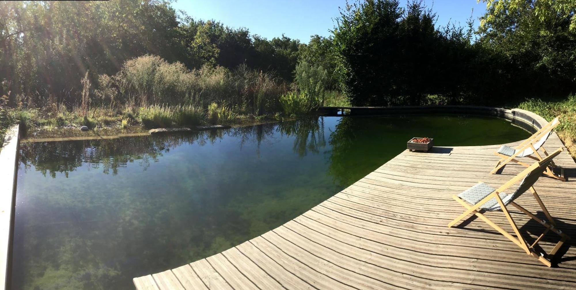 Ecolieu Le Chant Du Temps Bed & Breakfast Saint-Usuge Exterior photo